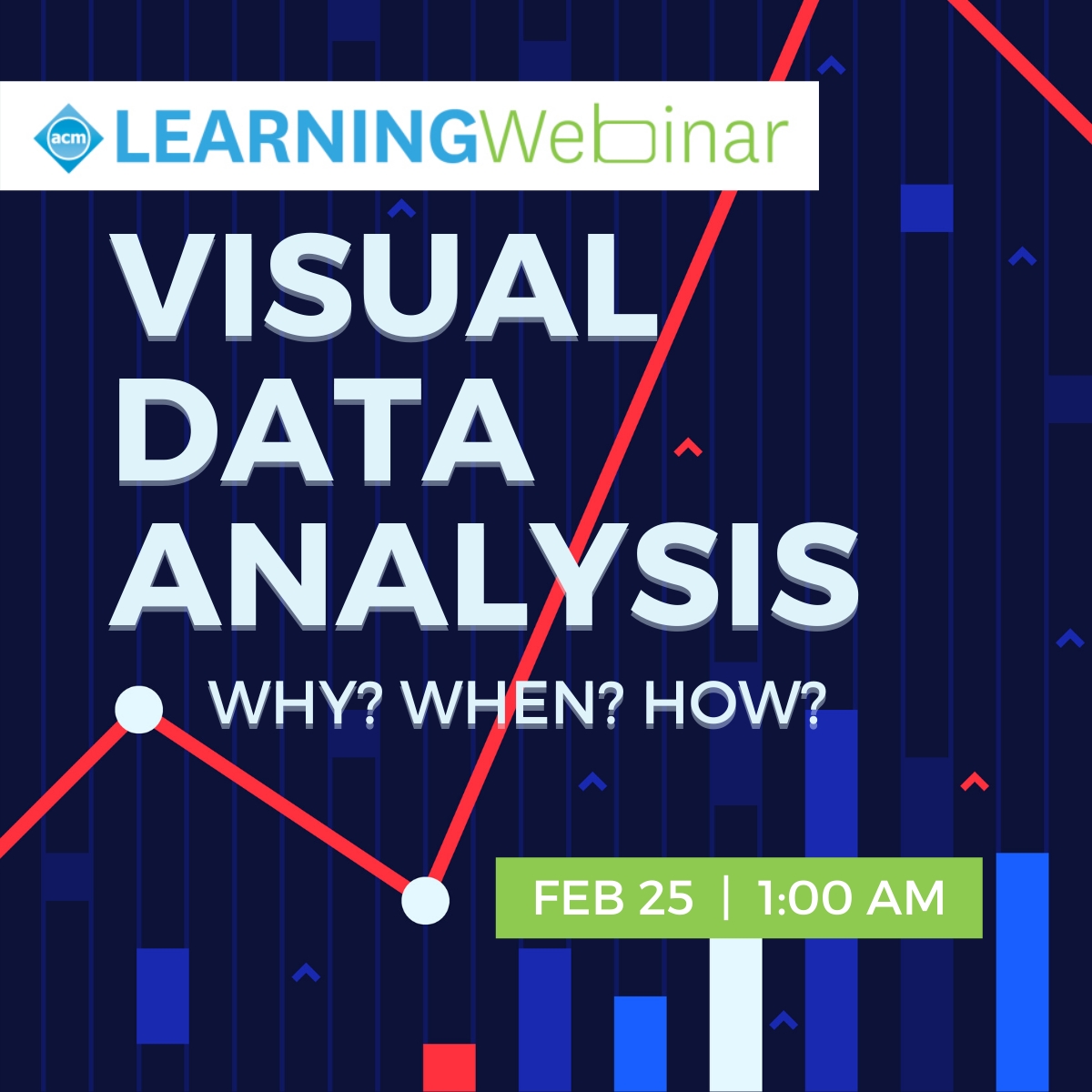 ACM Webinar: Visual Data Analysis: Why? When? How?