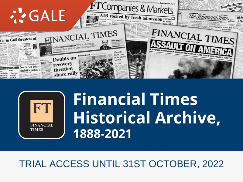  New Trial Database: The Financial Times Historical Archive, 1888-2021